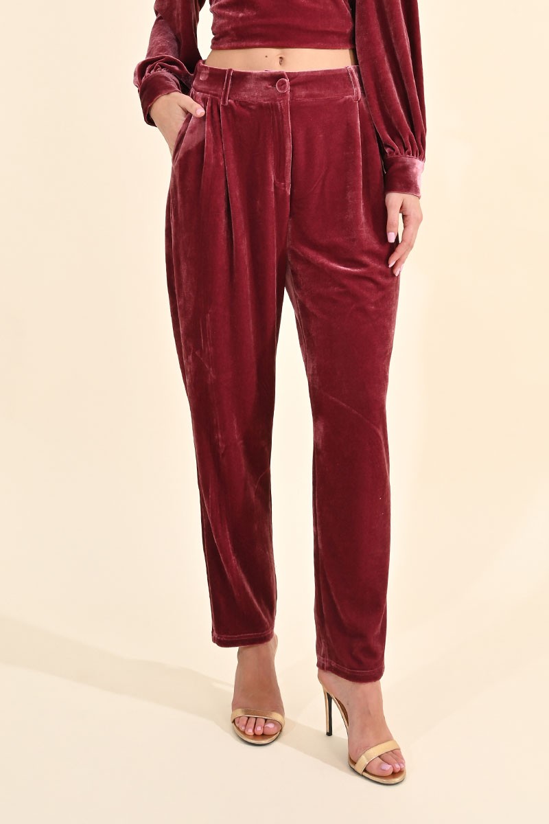 Bella Velvet Pants