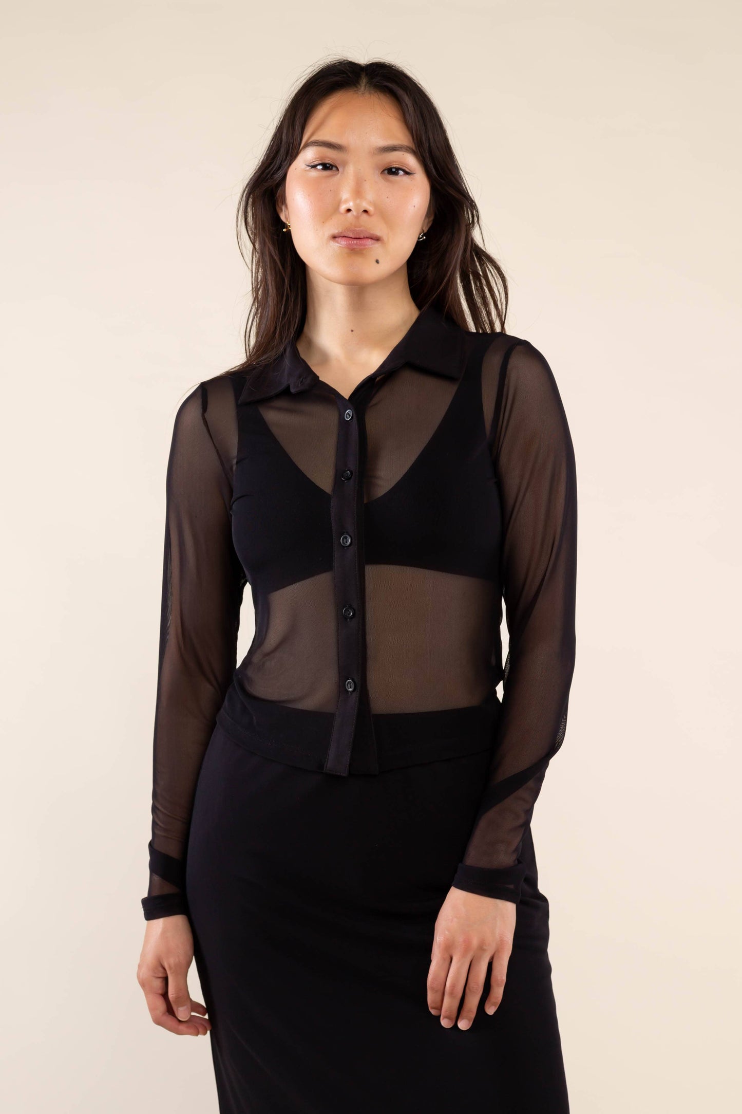 Bess Mesh Top