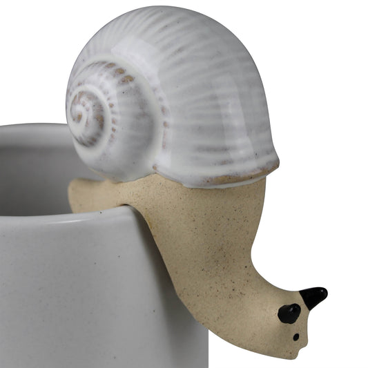 Crawling Ceramic Snail