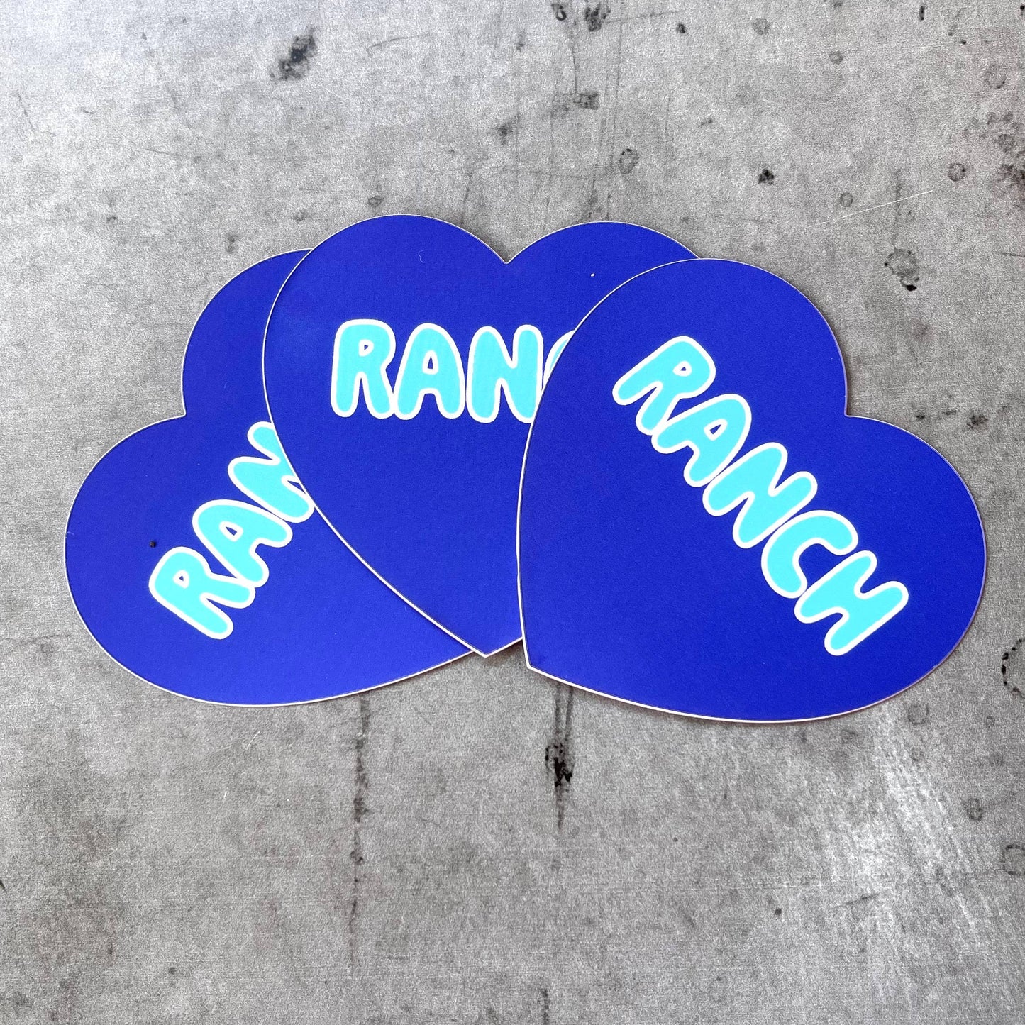 Ranch Heart Sticker