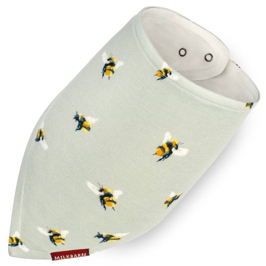 Bamboo Three-Layer Kerchief Bib - Bumblebee