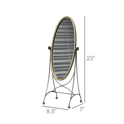 Archer Oval Vanity Mirror