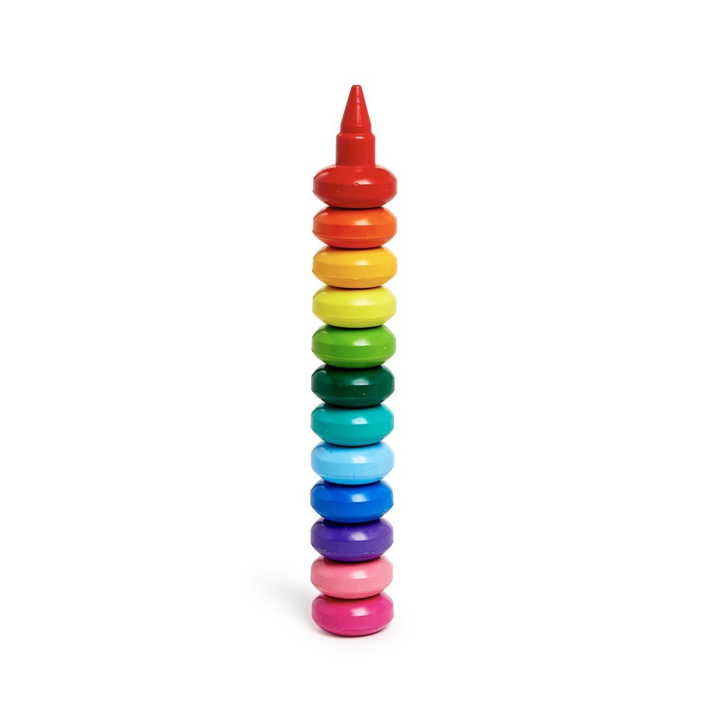 Rainbow Stack Finger Crayon Set