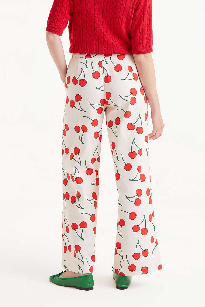 Cherie Patterned Trousers