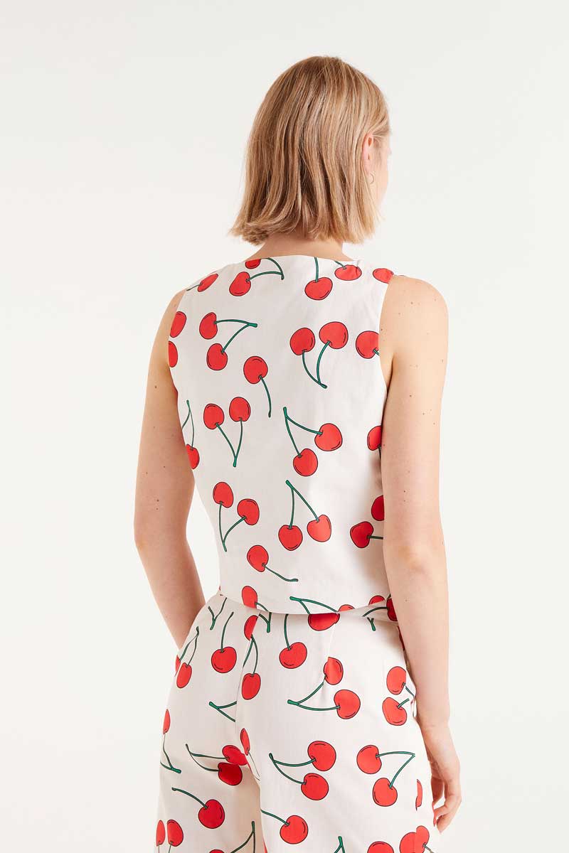 Cherie Printed Vest