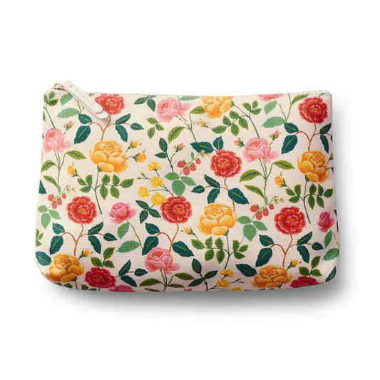 Roses Mini Zipper Pouch