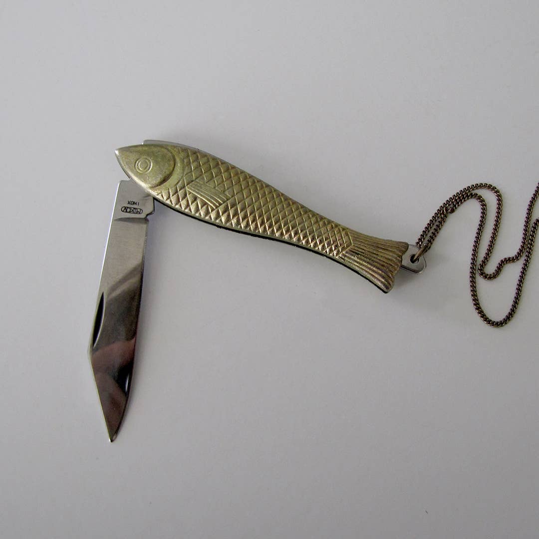 Big Fish Knife Necklace