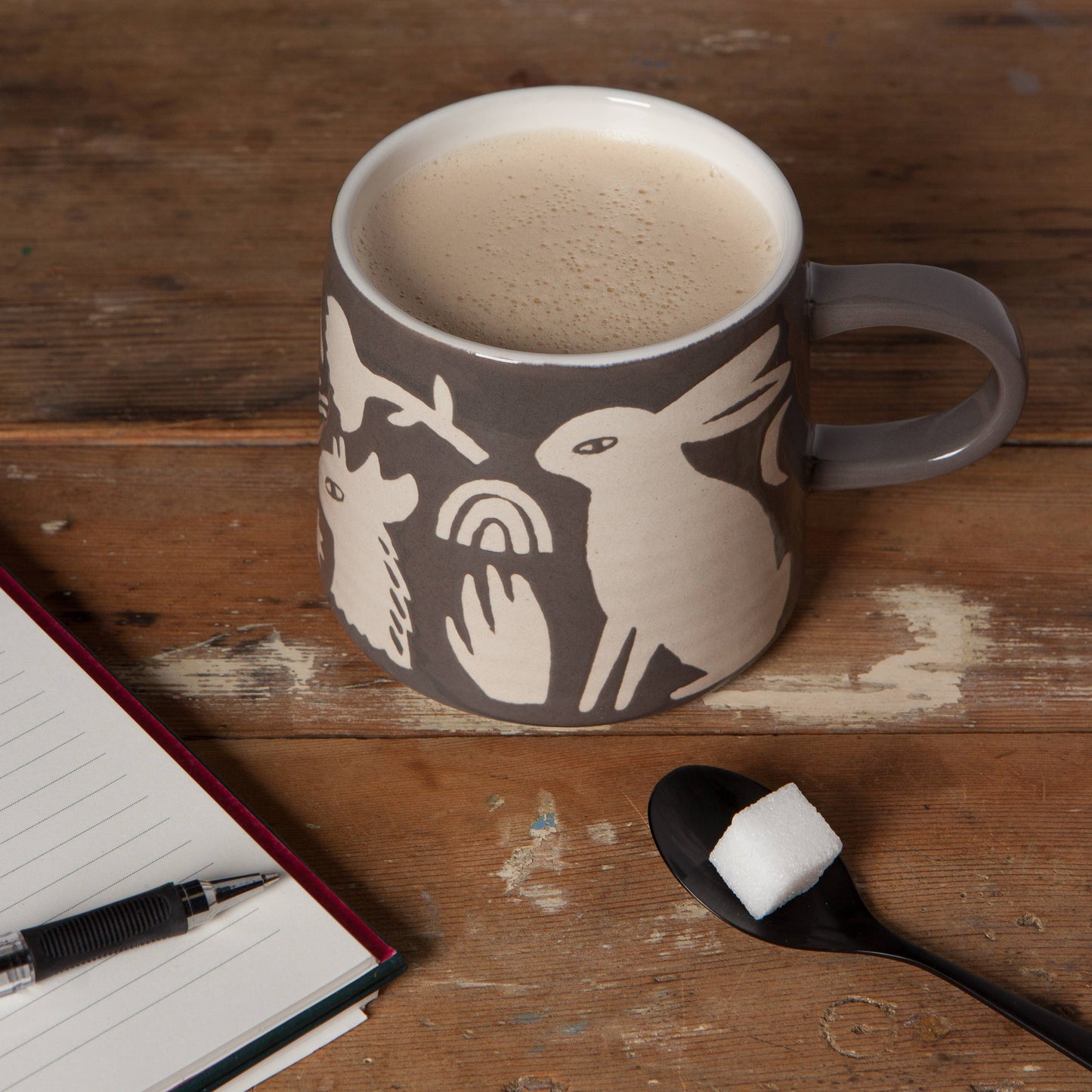 Timber Imprint Ceramic Mug