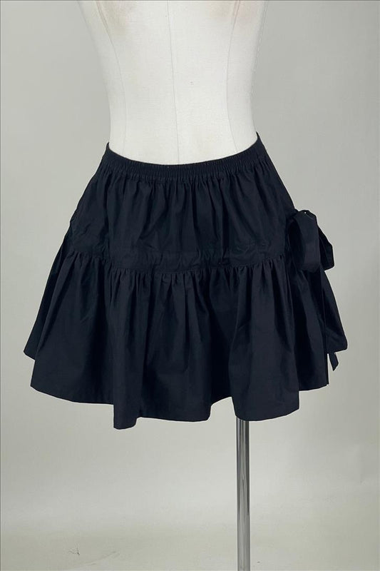 Havre Tie Mini Skirt