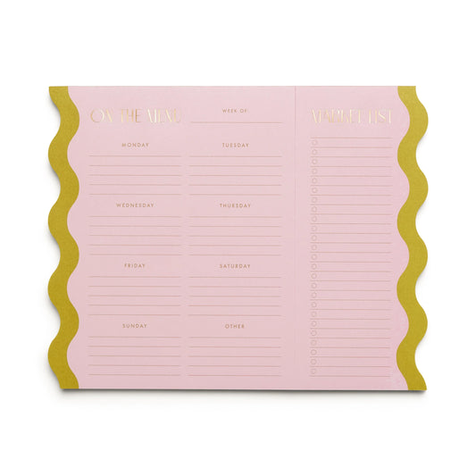 Meal Planner Notepad with Magnets