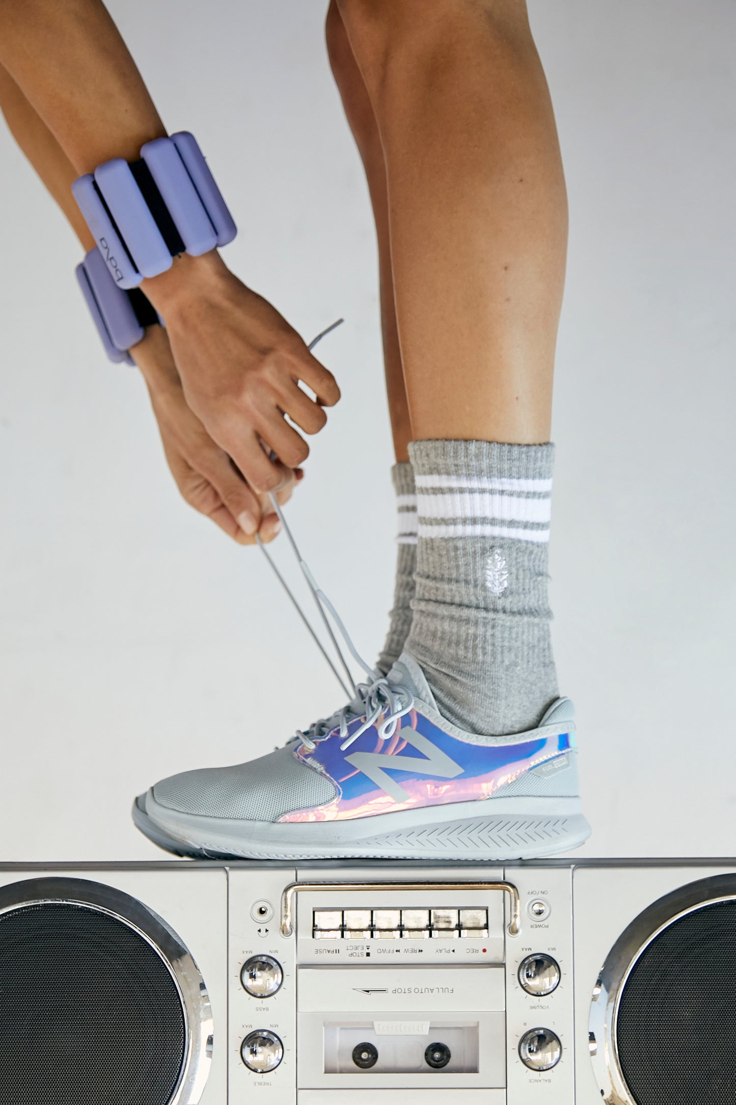 Movement Logo Stripe Tube Socks