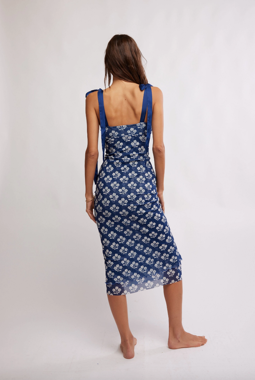 Printed Got Glam Slip Dress