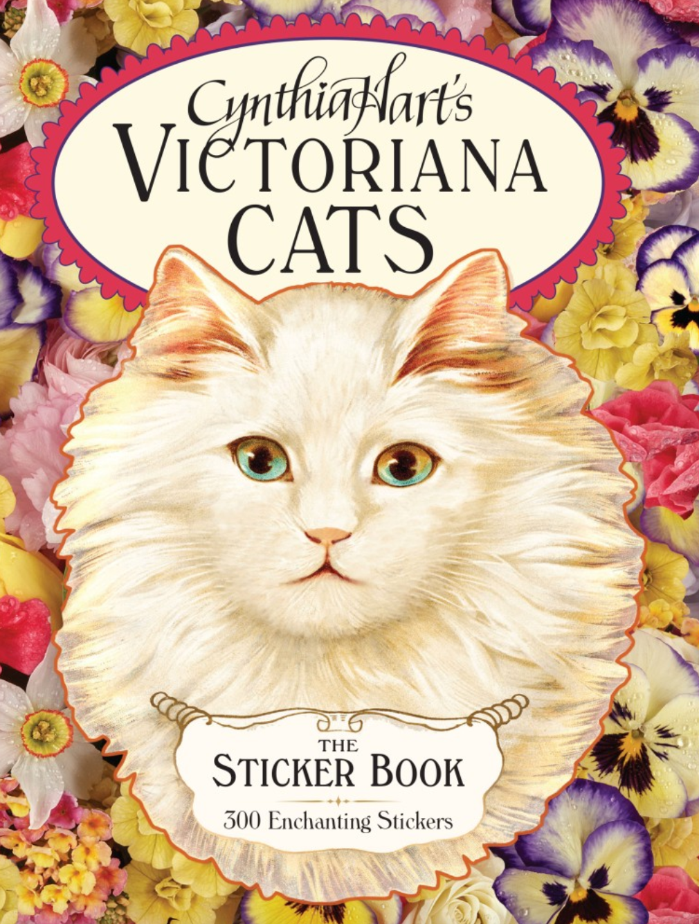 Cynthia Hart's Victoriana Cats Sticker Book