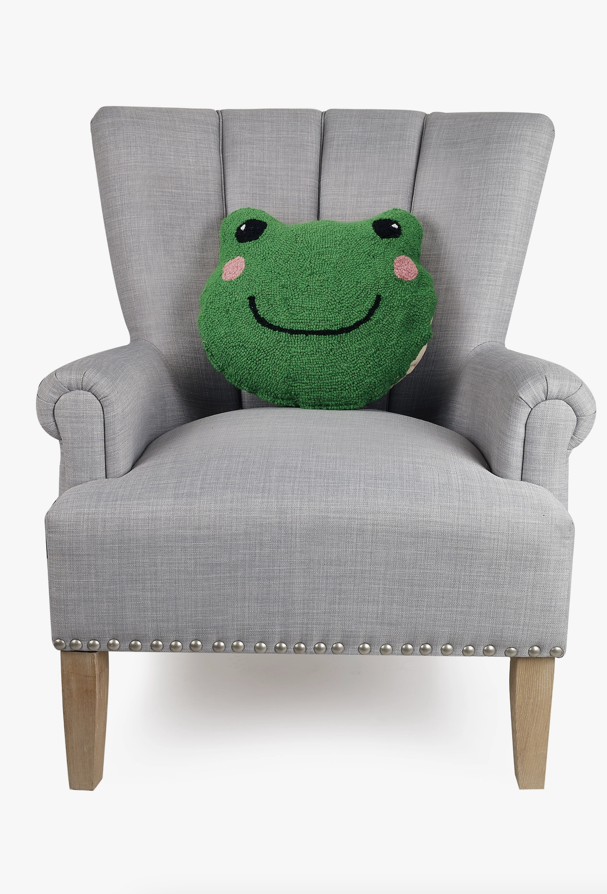 Frog Shaped Hook Pillow