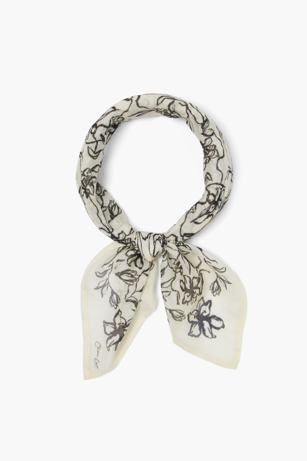 Chan Luu Abstract Floral Handkerchief