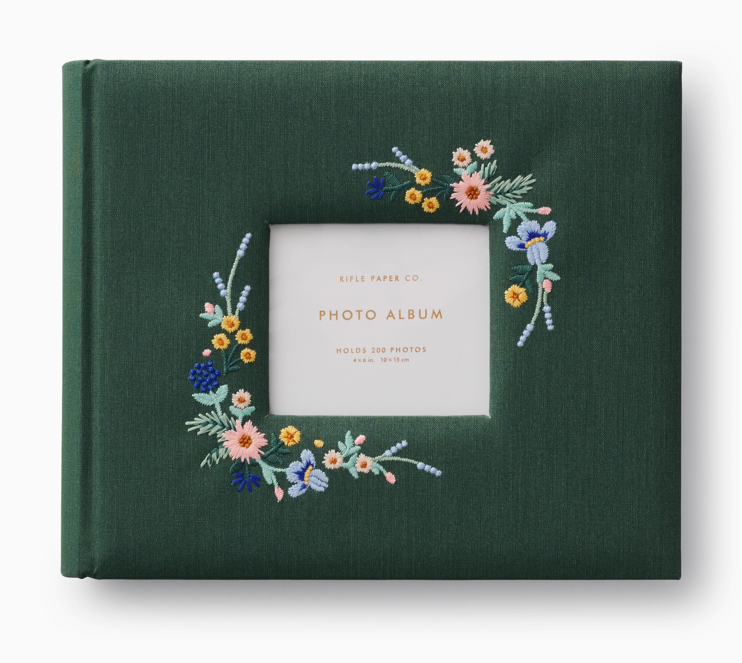 Wildwood Embroidered Heirloom Photo Album