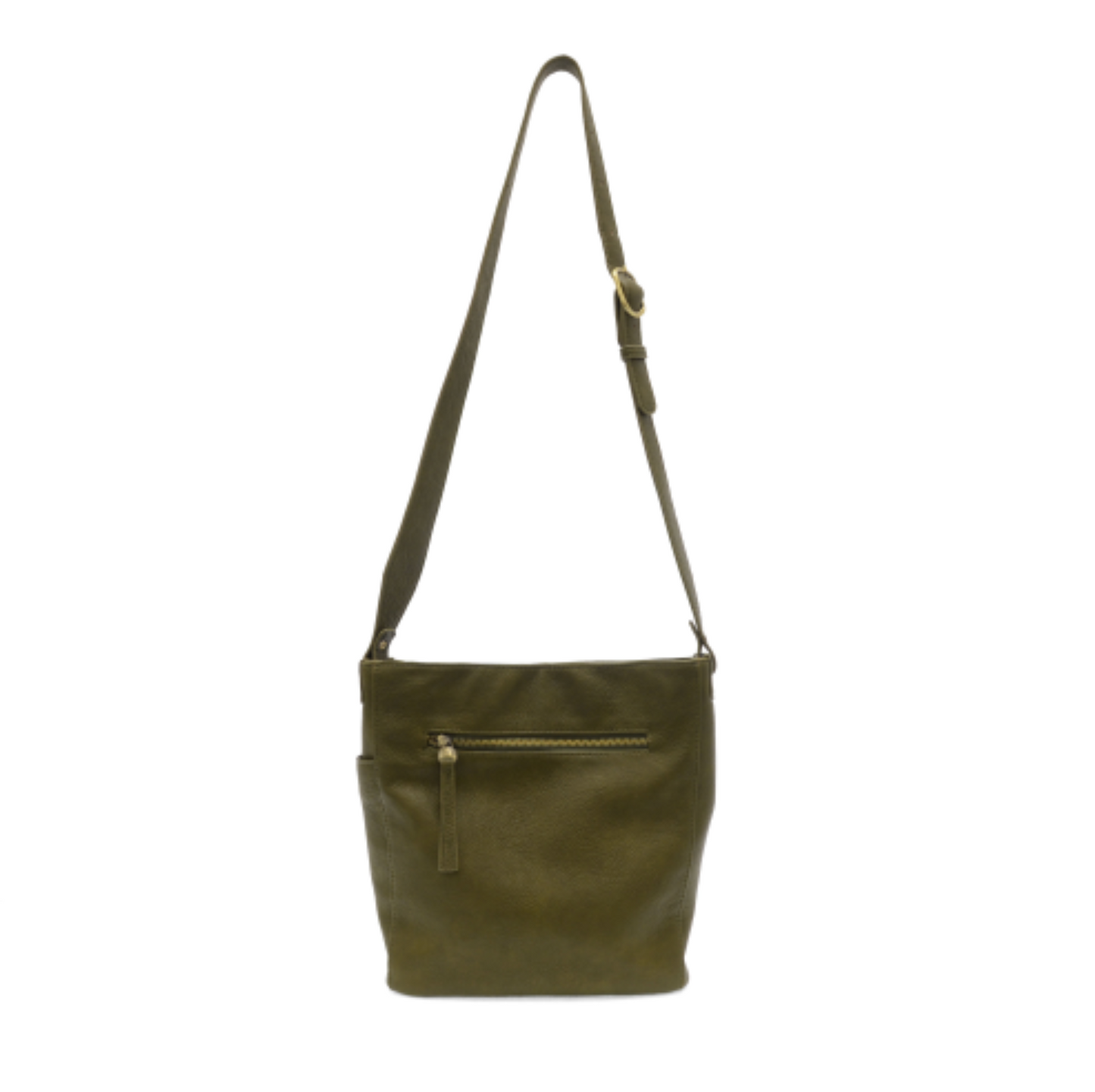 Bindi Front Slip Pocket Bucket Bag