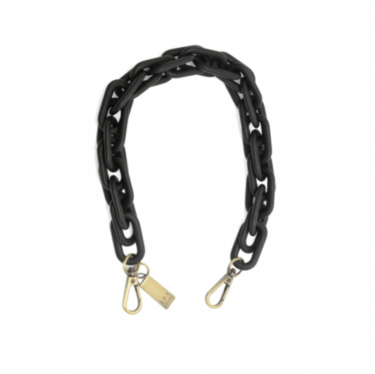 Matte Black Chain Strap