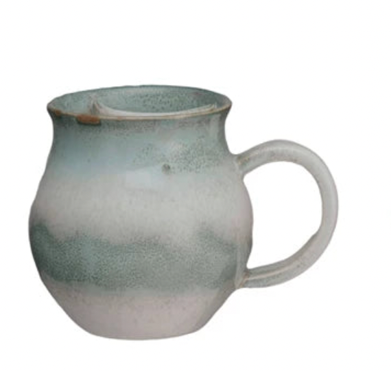 Naoko 16 oz Stoneware Mug with Tea Bag Holder