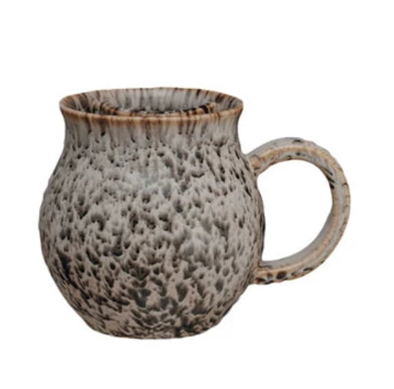 Naoko 16 oz Stoneware Mug with Tea Bag Holder