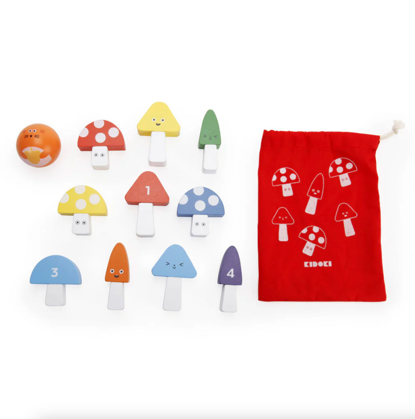 Mini Mushroom Bowling Game