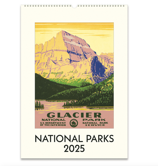 National Parks 2025 Wall Calendar