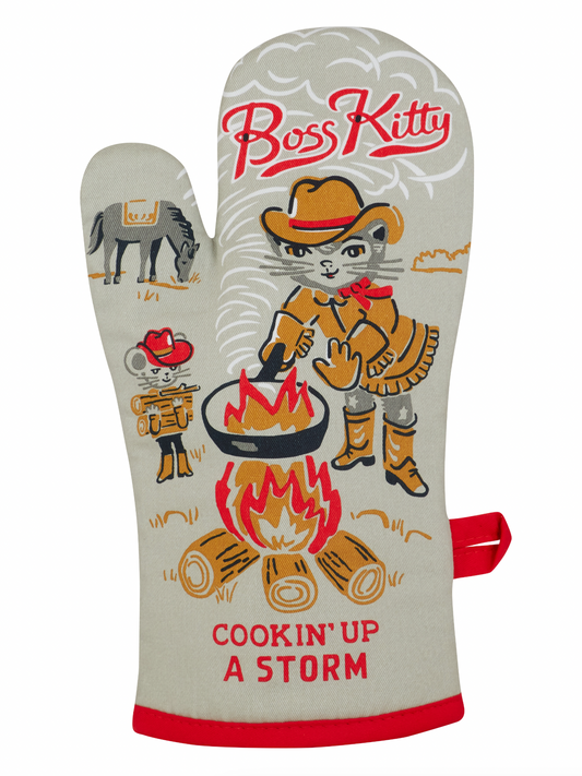 Boss Kitty Oven Mitt