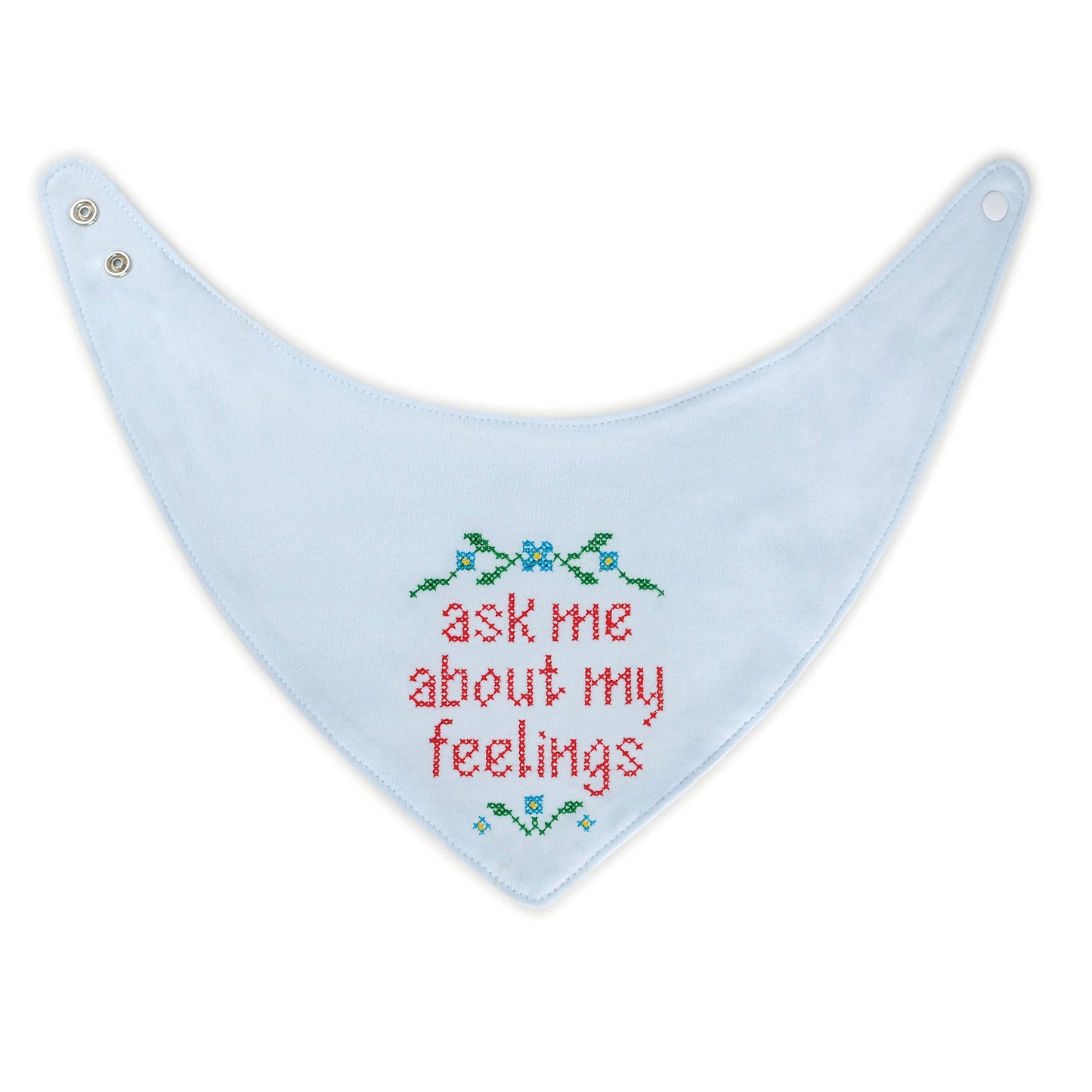 In Stitches Teething Bibs - Set of 2