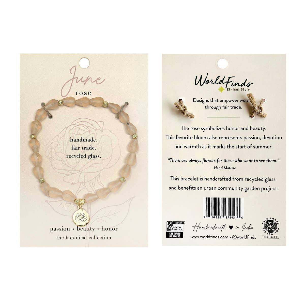 Botanical Collection Birth Month Bracelets