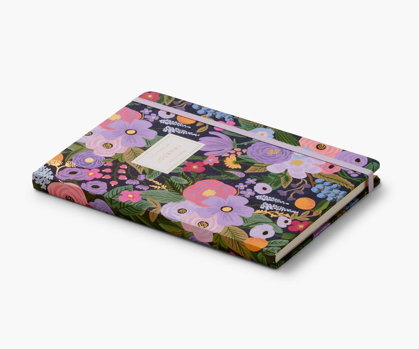 Violet Garden Party Journal with Pen