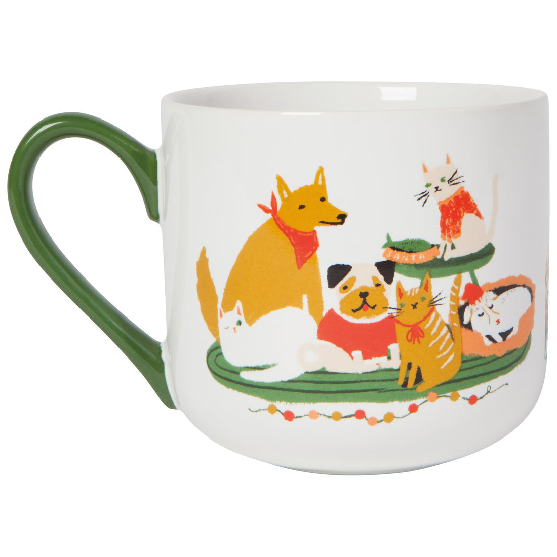 Waiting for Santa Mug and Dishtowel Set