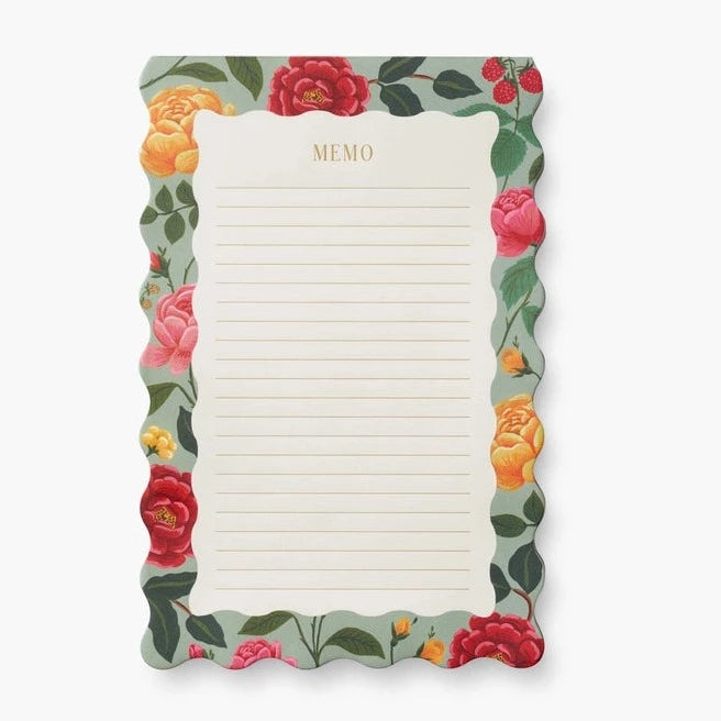 Roses Memo Notepad