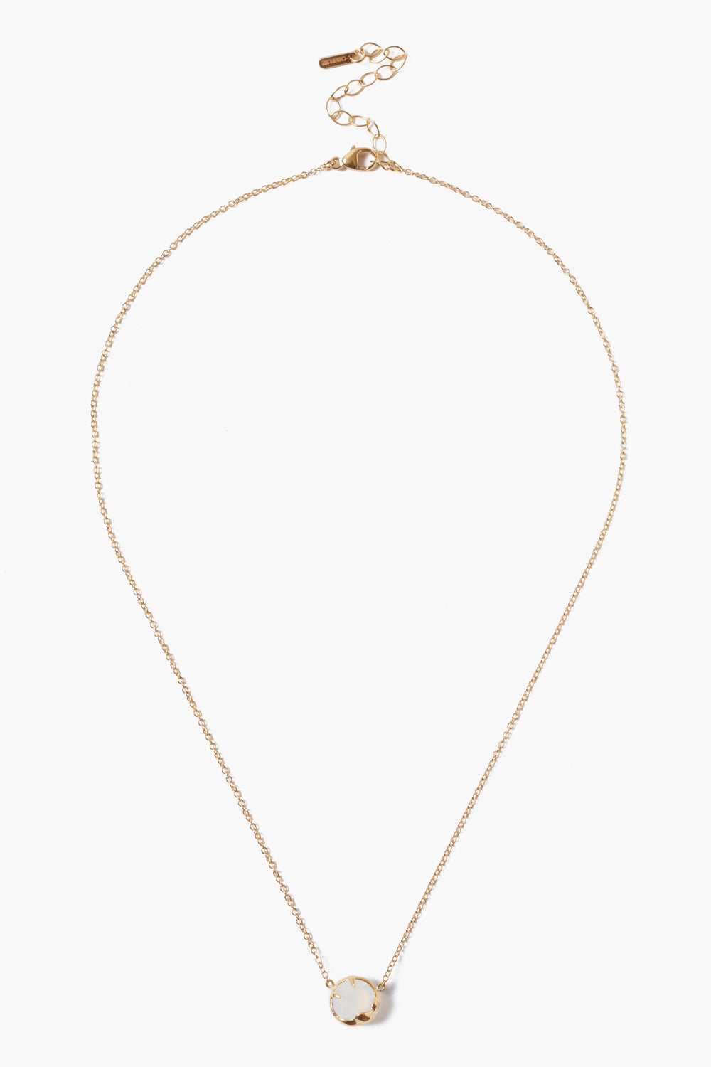 Gold Prong Necklace