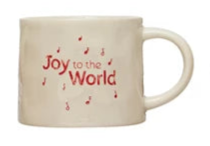 Holiday Stoneware Relief Mug With Secret Image