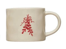 Holiday Stoneware Relief Mug With Secret Image