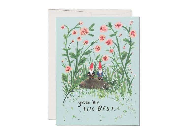 Garden Gnomes Friendship Card