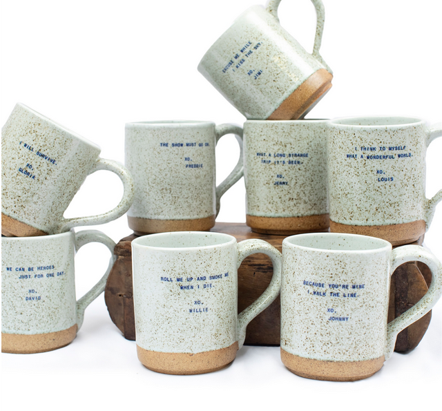 XO Ceramic Quote Mugs