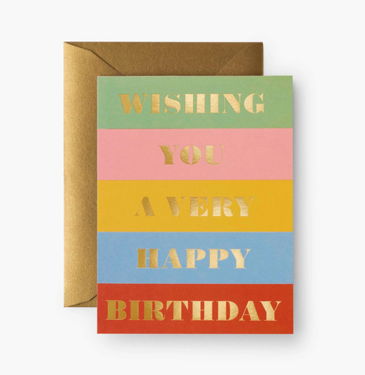 Birthday Wishes Card