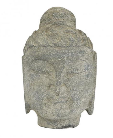 Stone Buddha Head