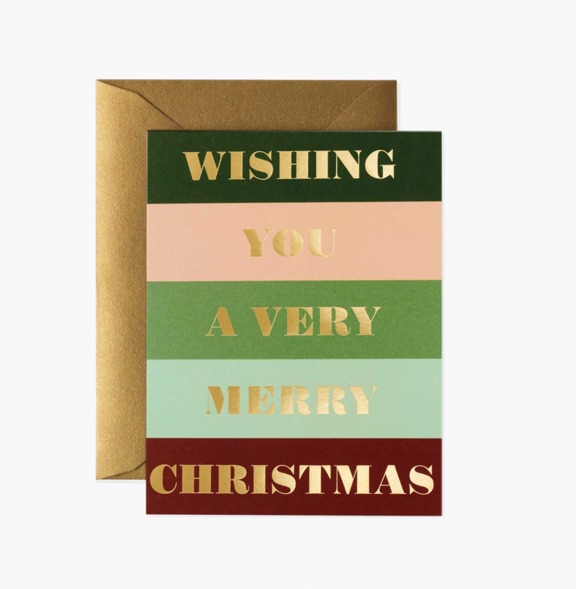 Color Bar Christmas Card