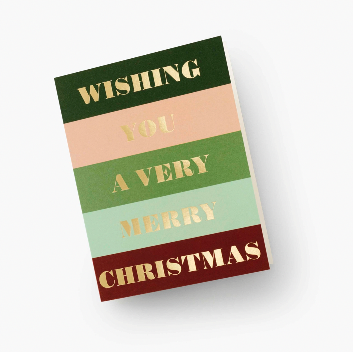 Color Bar Christmas Card