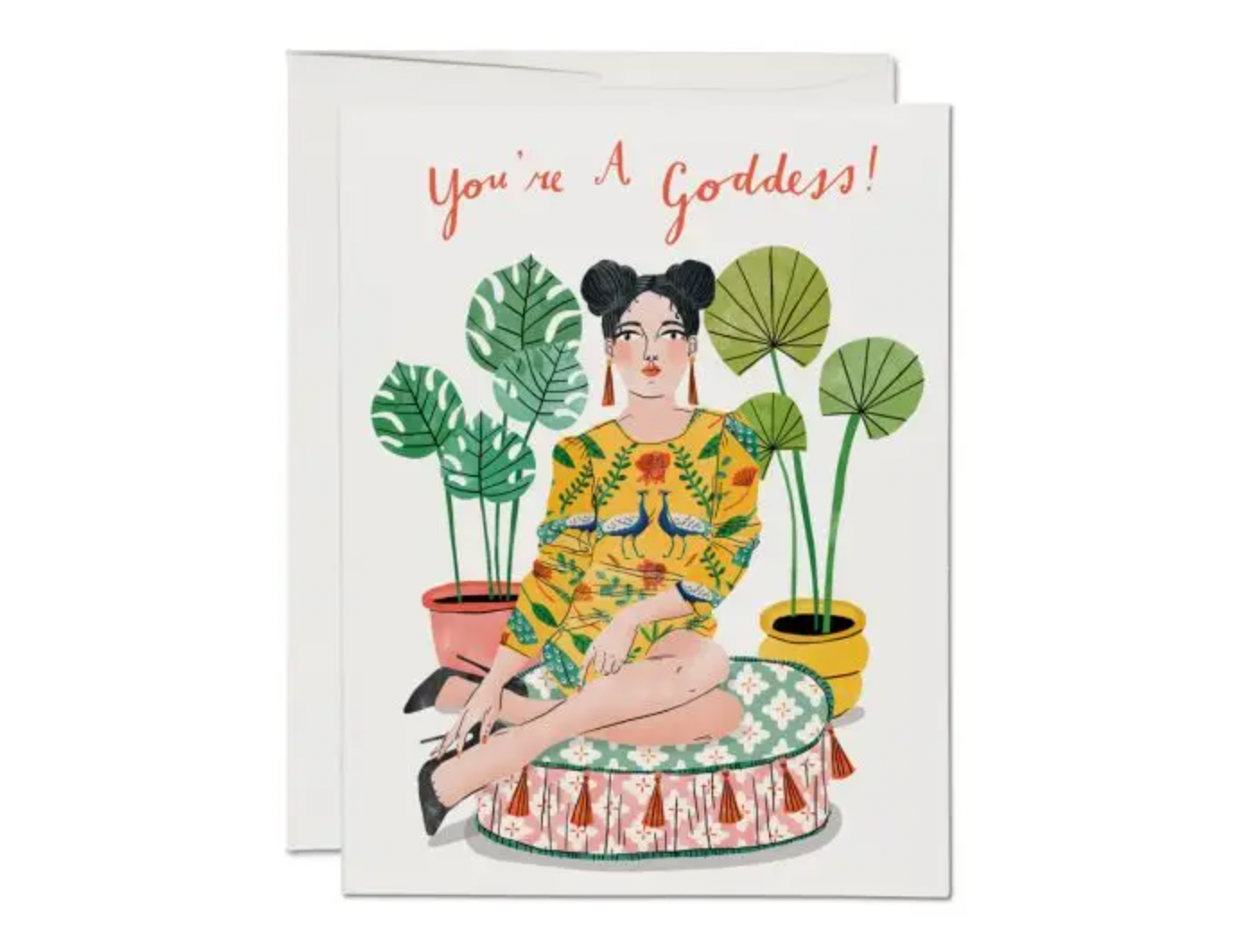 Cushion Goddess Card