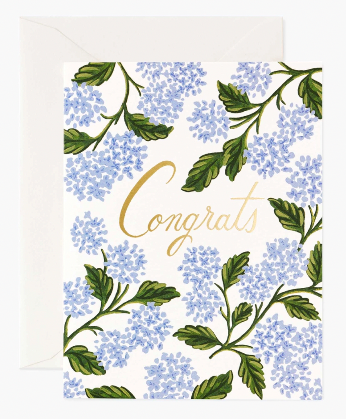 Hydrangea Congrats Card