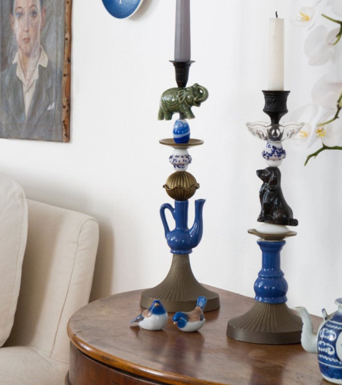 Ceramic Candlesticks