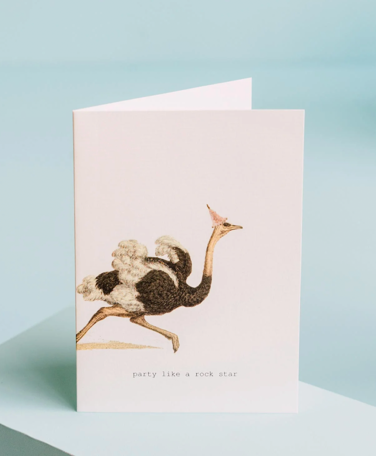 Party Like a Rockstar Greeting Card