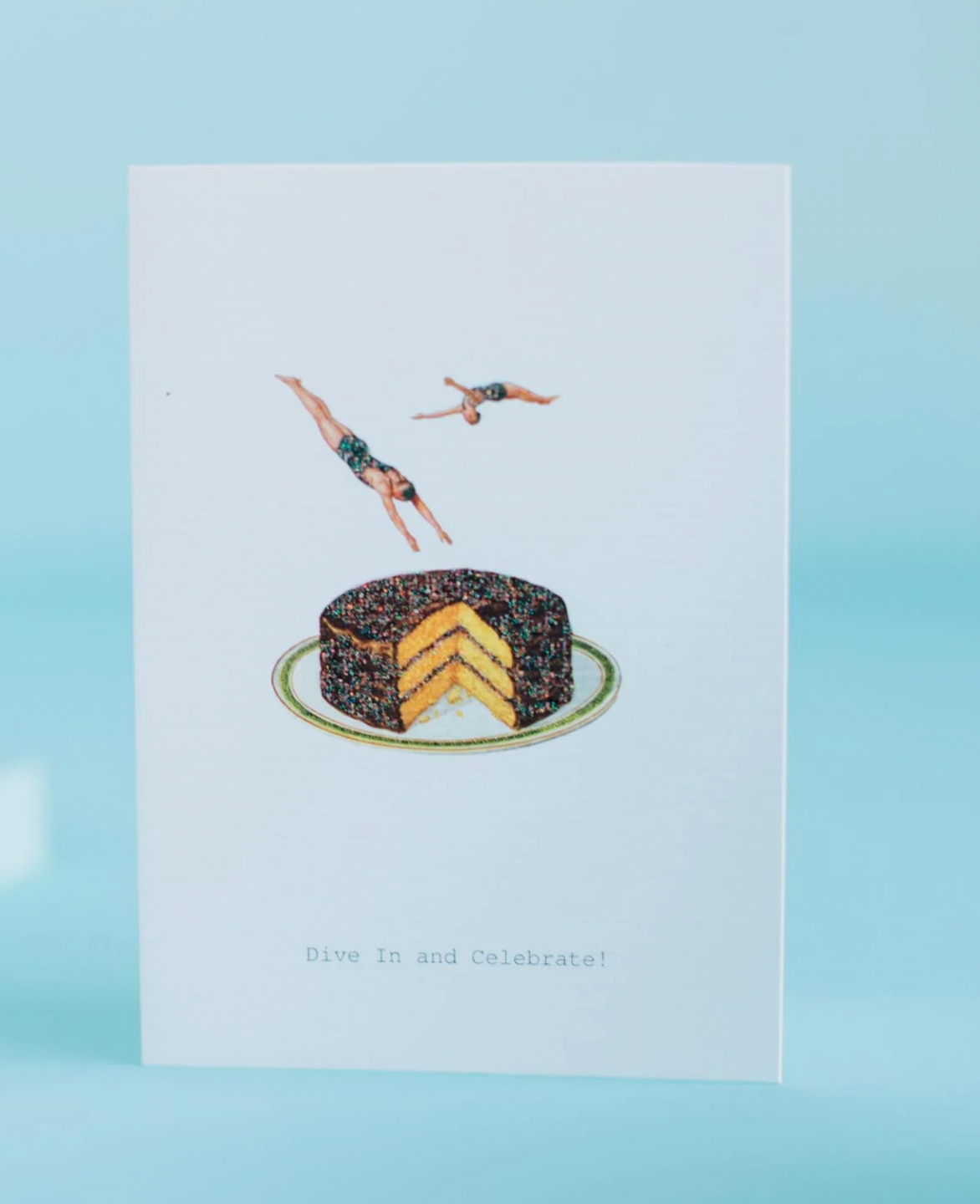 Dive in and Celebrate Greeting Card