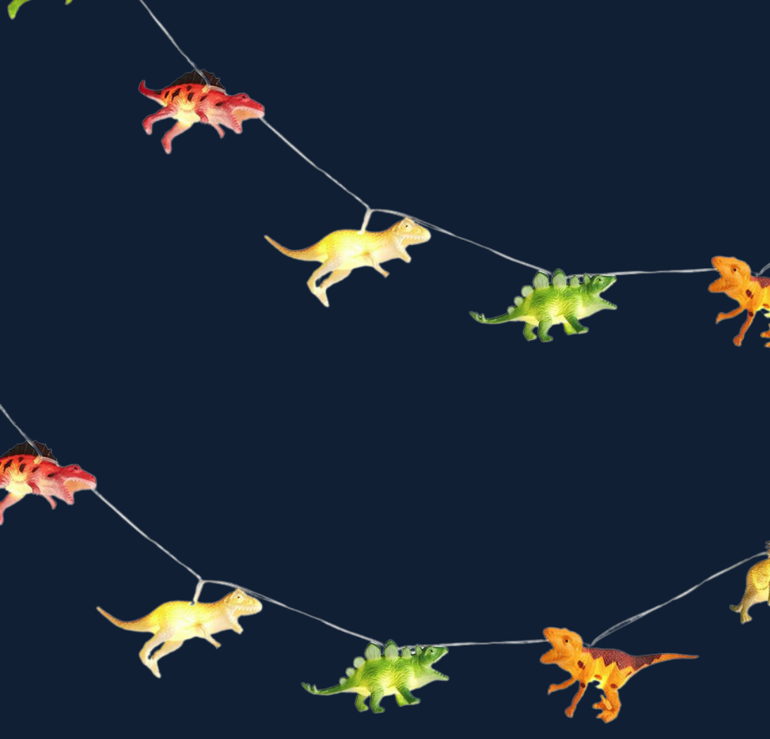 Dinosaur String Lights